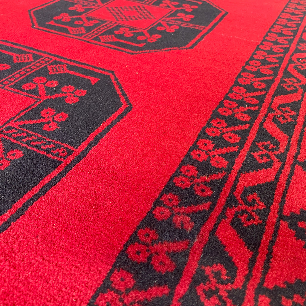 Old Afghan Ersari Baluch Rug c. 1980