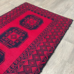 Old Afghan Ersari Baluch Rug c. 1980