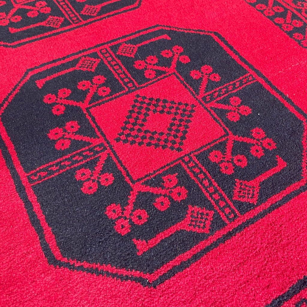 Old Afghan Ersari Baluch Rug c. 1980