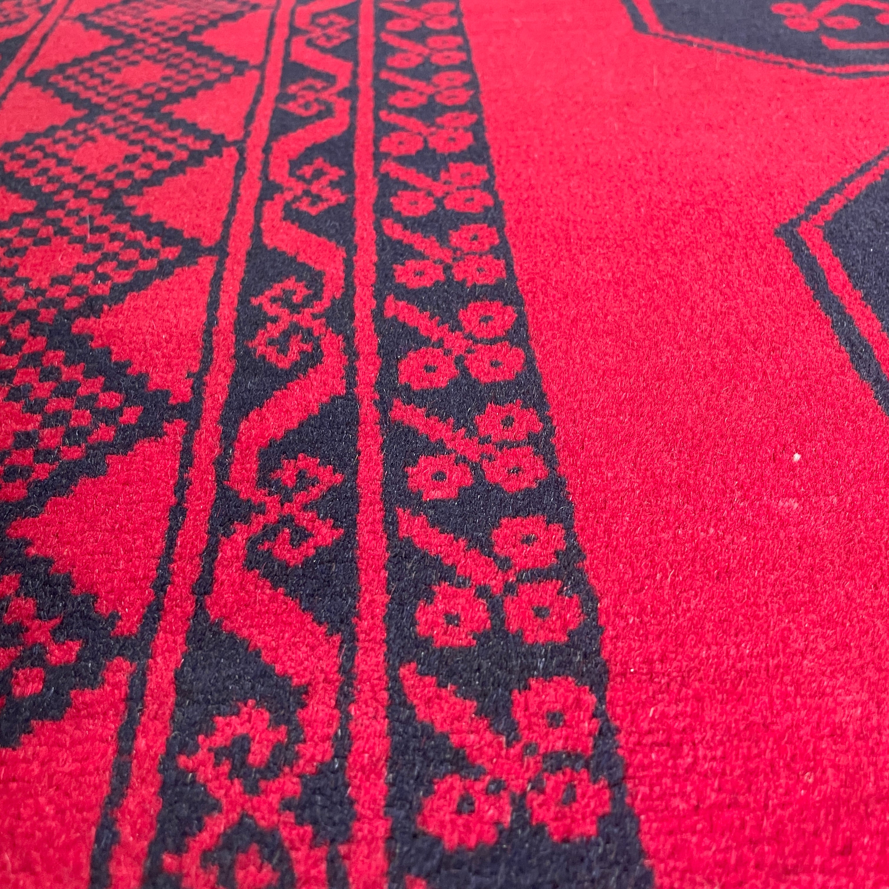 Old Afghan Ersari Baluch Rug c. 1980