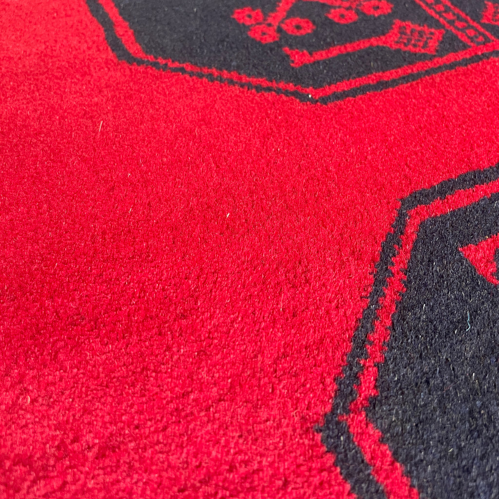 Old Afghan Ersari Baluch Rug c. 1980
