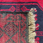 Old Afghan Ersari Baluch Rug c. 1980