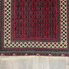 Old Afghan Herati Baluch Rug c. 1980