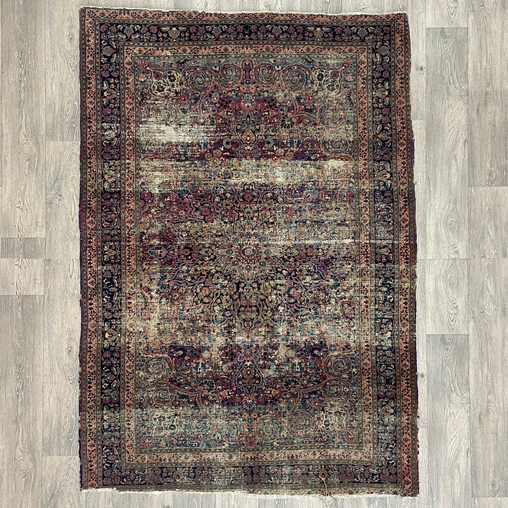 191 x 133 cm | Persian Kerman Rug (Antique 1910)