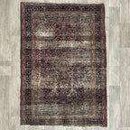 191 x 133 cm | Persian Kerman Rug (Antique 1910)