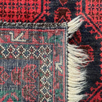 Old Afghan Herati Baluch Rug c. 1980