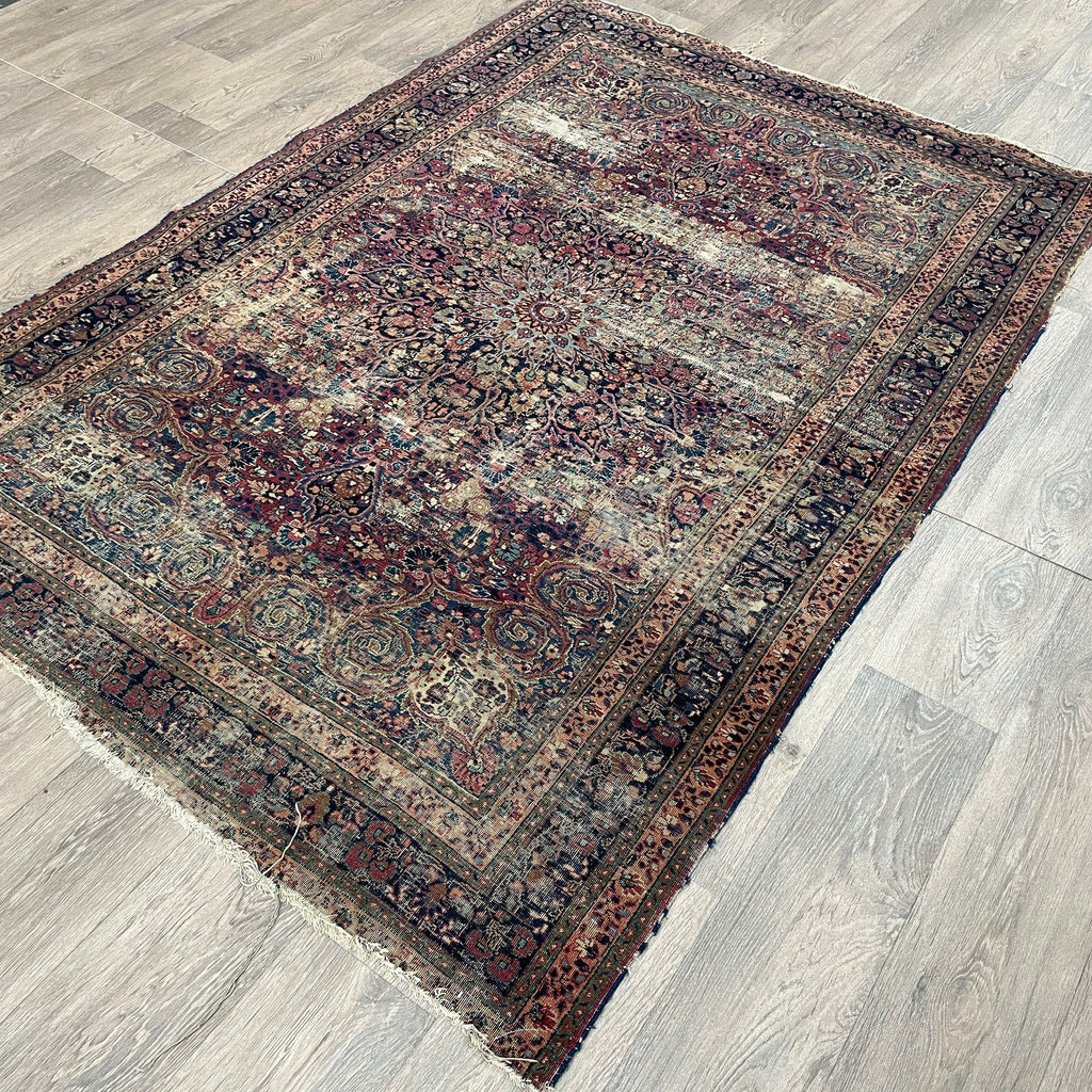 191 x 133 cm | Persian Kerman Rug (Antique 1910)
