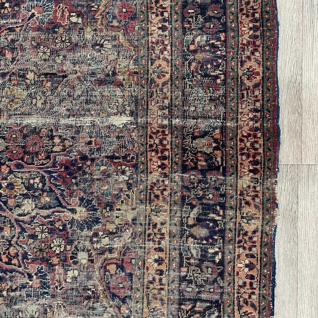191 x 133 cm | Persian Kerman Rug (Antique 1910)