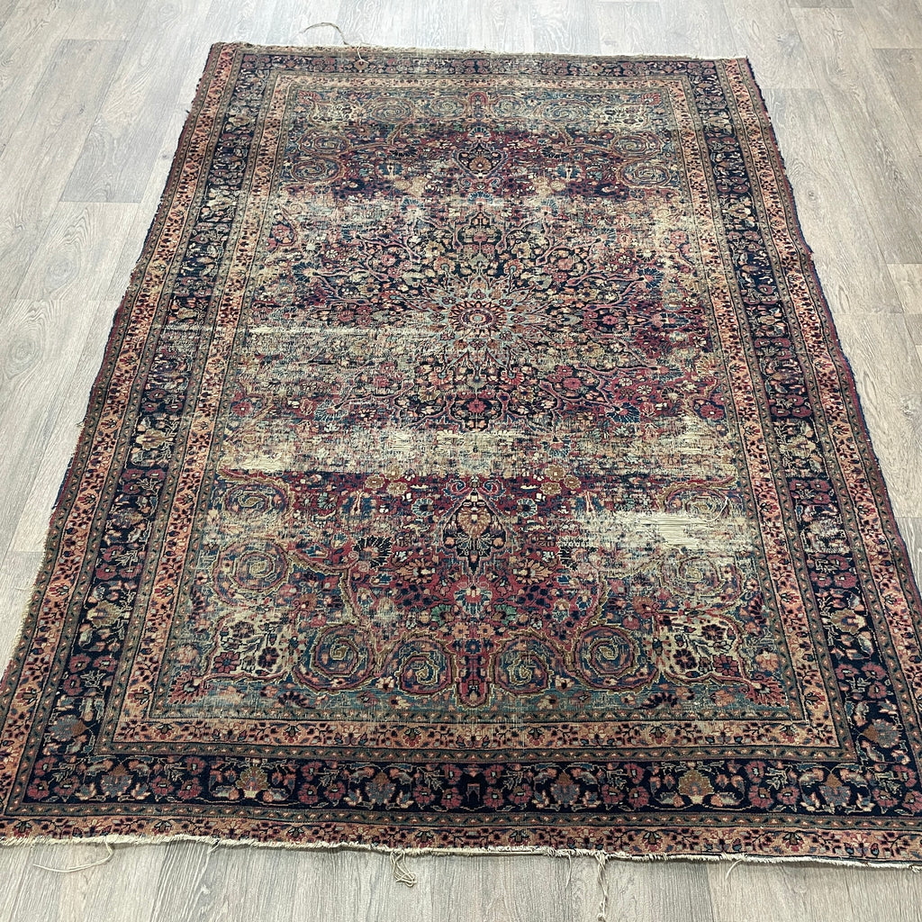 191 x 133 cm | Persian Kerman Rug (Antique 1910)