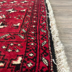 Old Afghan Herati Baluch Rug c. 1980