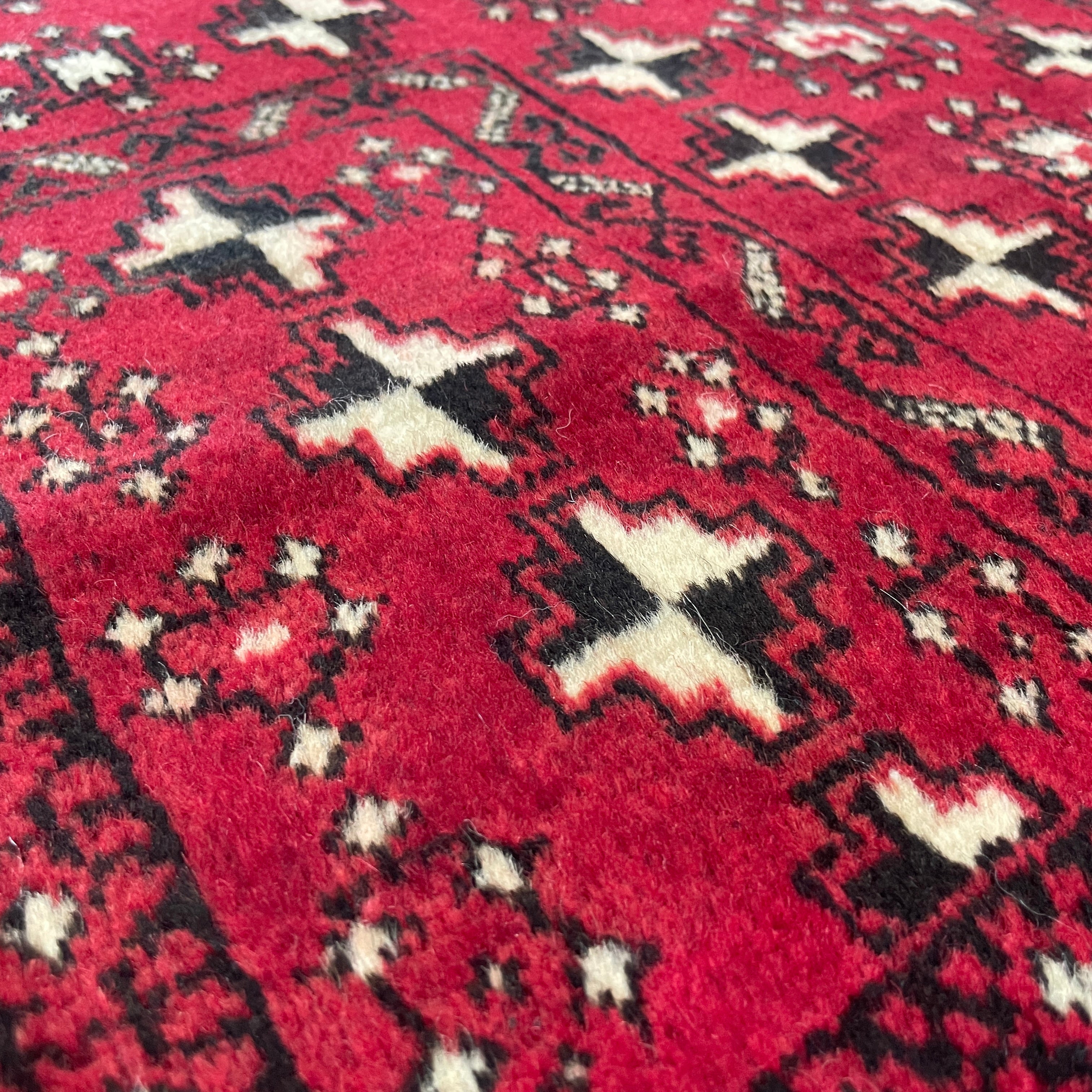 Old Afghan Herati Baluch Rug c. 1980
