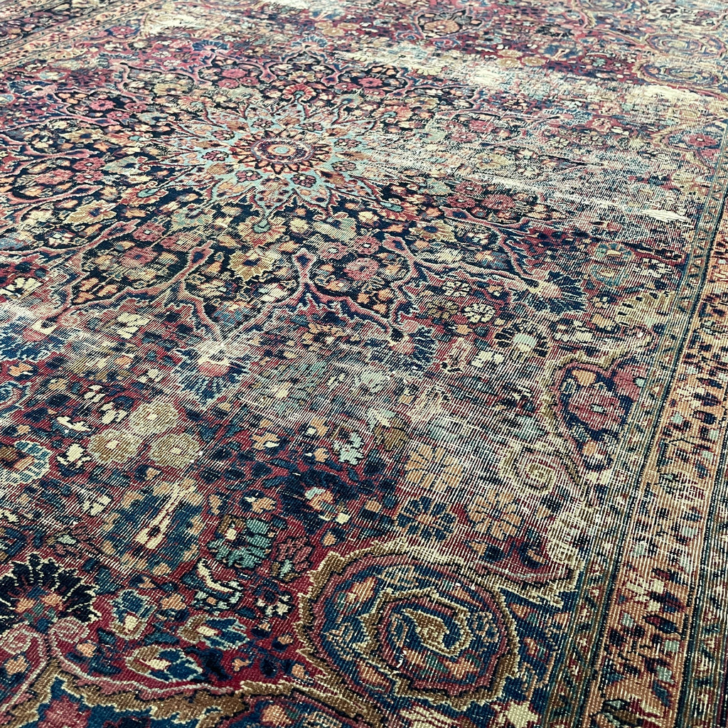 191 x 133 cm | Persian Kerman Rug (Antique 1910)