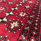 Old Afghan Herati Baluch Rug c. 1980