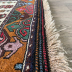 Vintage Afghan Herati Baluch Rug c. 1980