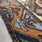 Vintage Afghan Herati Baluch Rug c. 1980