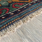 Vintage Afghan Herati Baluch Rug c. 1980
