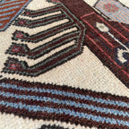Vintage Afghan Herati Baluch Rug c. 1980