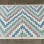152 x 93 cm | Indian Kilim Rug - Khorasan Rugs