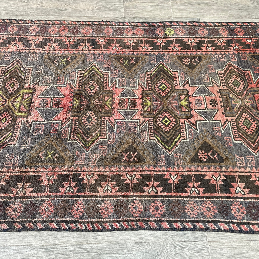 Old Afghan Herati Baluch Rug c. 1980