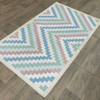 152 x 93 cm | Indian Kilim Rug - Khorasan Rugs