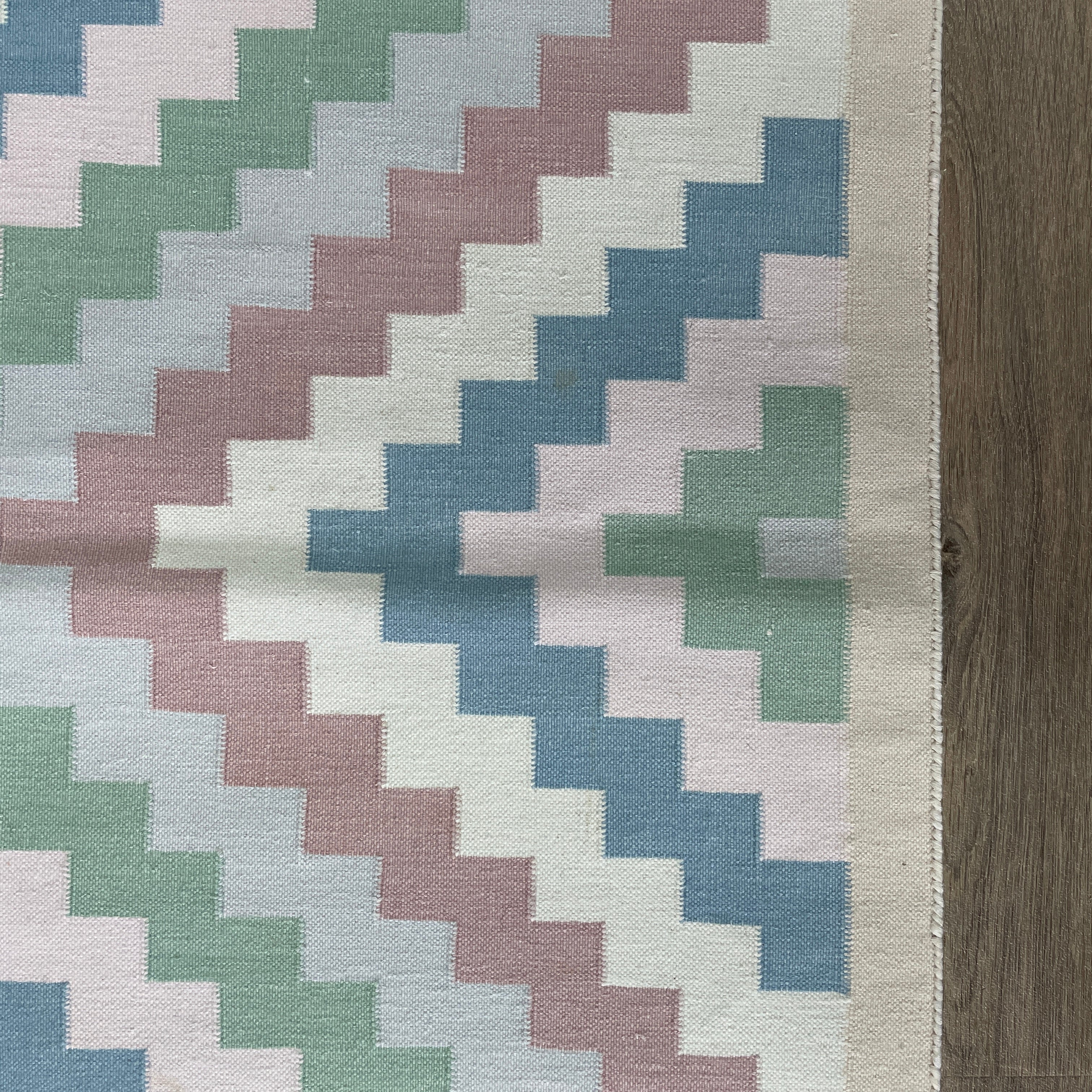 152 x 93 cm | Indian Kilim Rug - Khorasan Rugs
