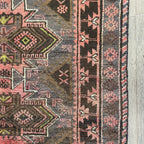 Old Afghan Herati Baluch Rug c. 1980