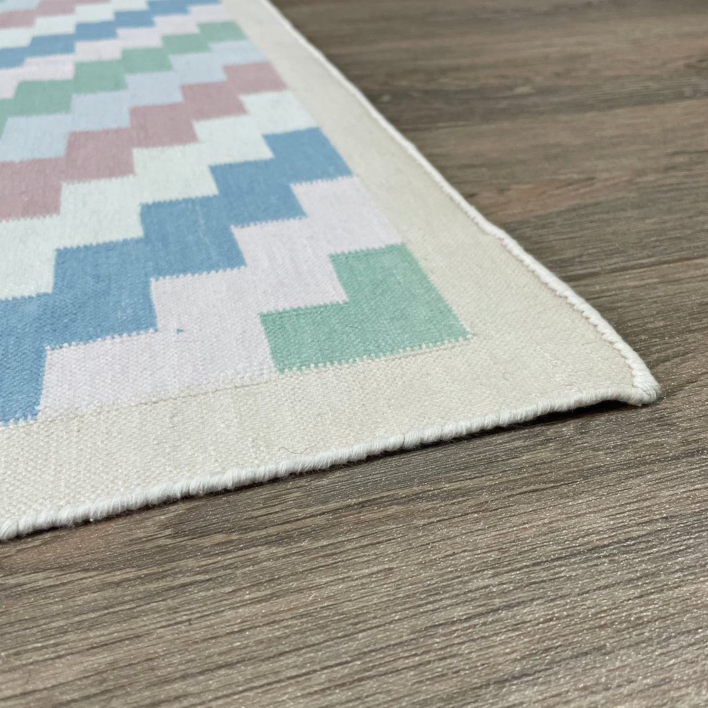 152 x 93 cm | Indian Kilim Rug - Khorasan Rugs