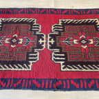 Vintage Afghan Baluch Rug c. 1980
