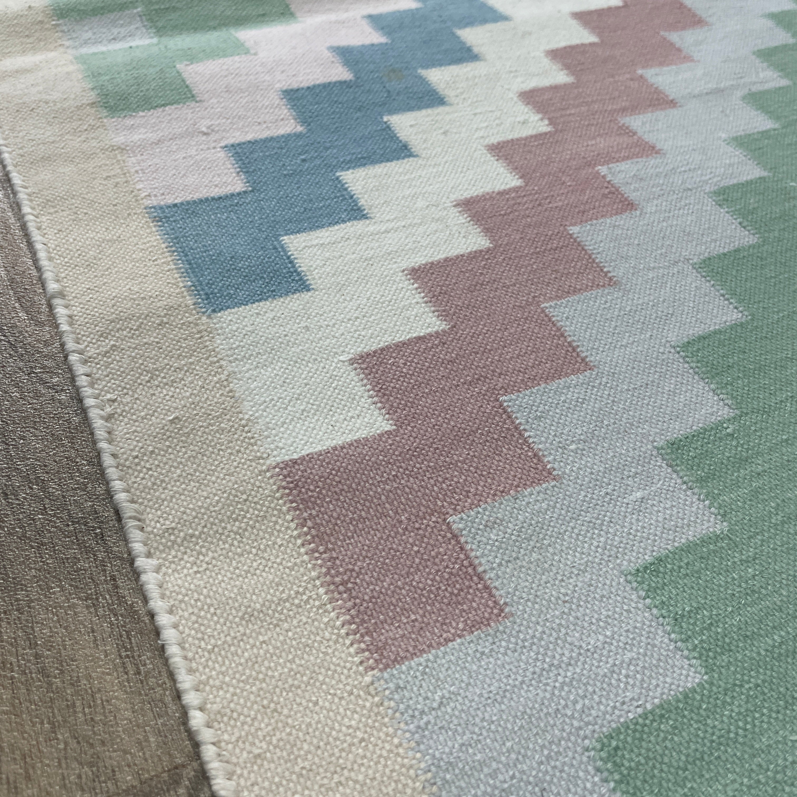152 x 93 cm | Indian Kilim Rug - Khorasan Rugs