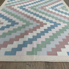 152 x 93 cm | Indian Kilim Rug - Khorasan Rugs
