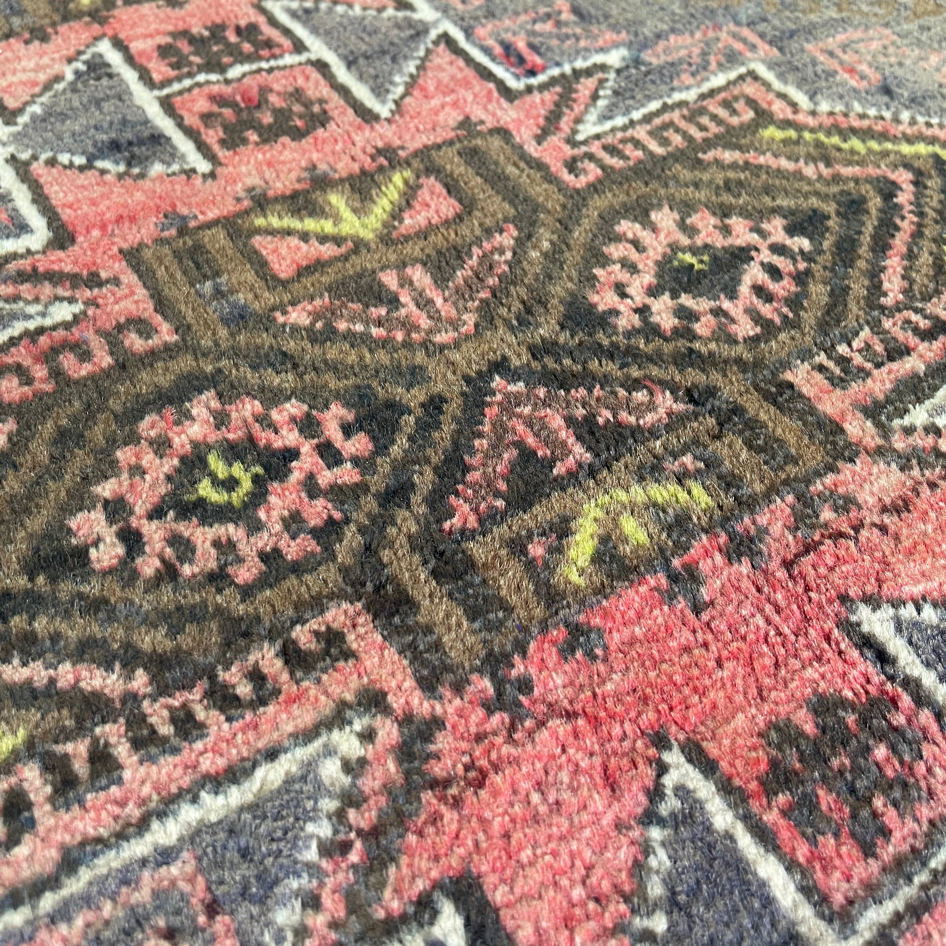 Old Afghan Herati Baluch Rug c. 1980