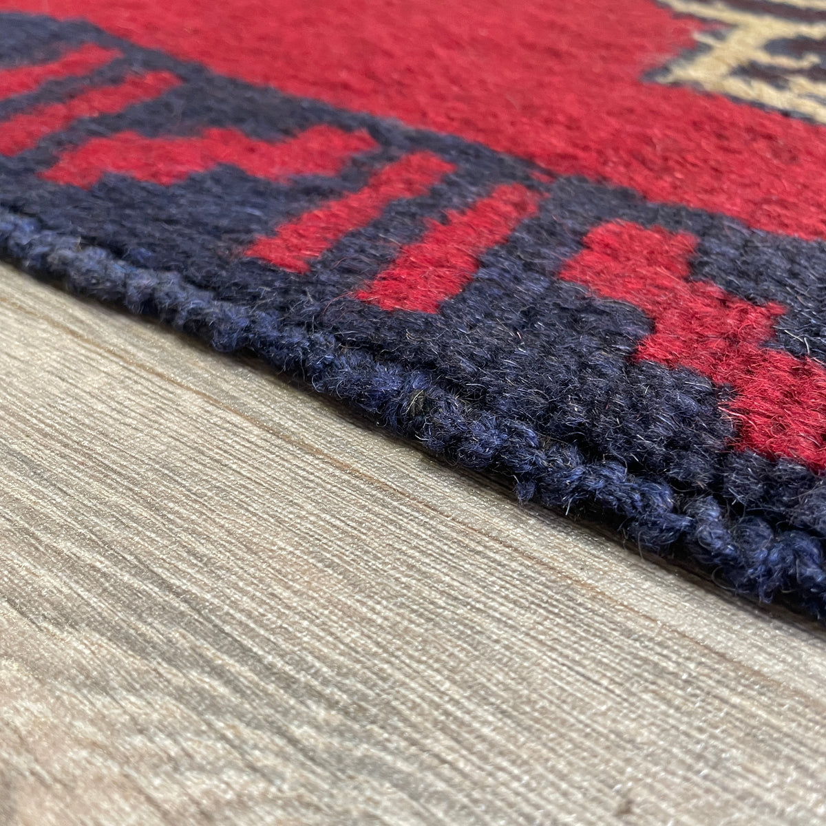 Vintage Afghan Baluch Rug c. 1980