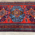 Old Persian Hamadan Rug c. 1970