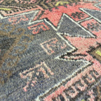 Old Afghan Herati Baluch Rug c. 1980