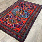 Old Persian Hamadan Rug c. 1970