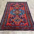 Old Persian Hamadan Rug c. 1970