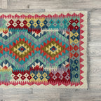 202 x 73 cm | Afghan Kilim Runner - Khorasan Rugs