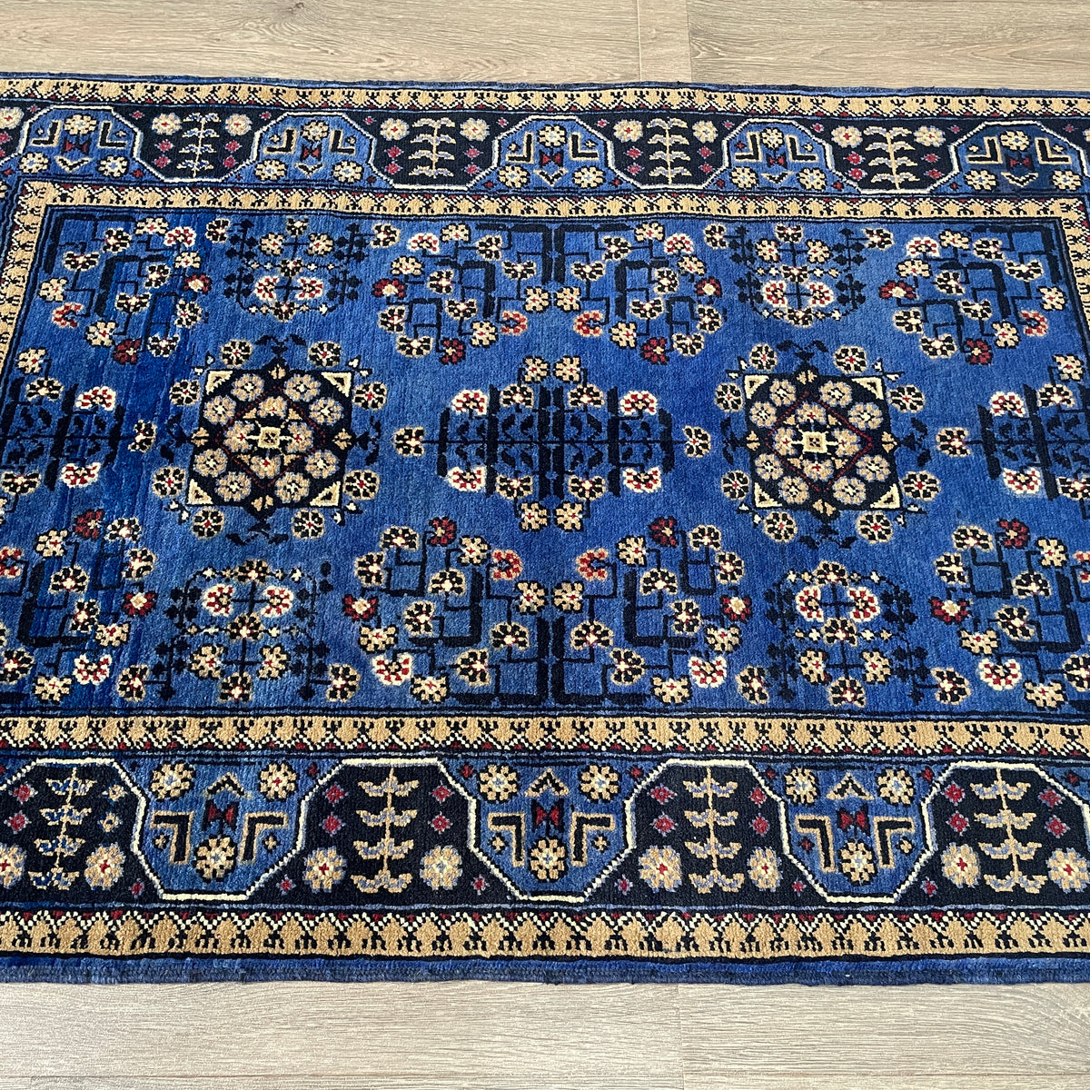 Fine Afghan Khal Muhammadi Rug (Merino Wool)