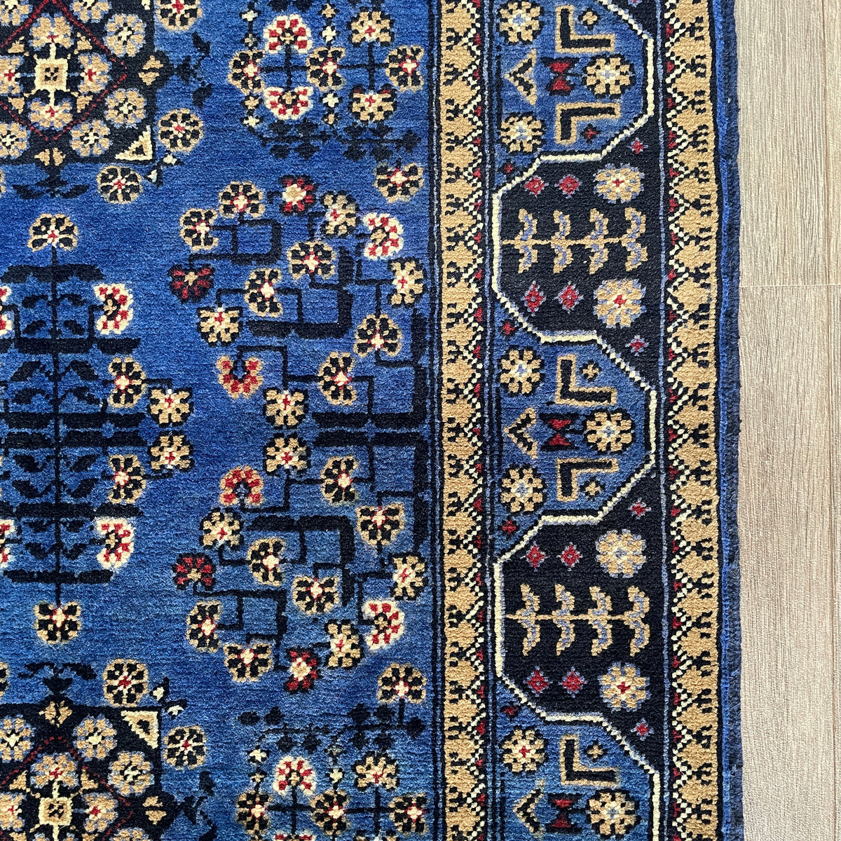 Fine Afghan Khal Muhammadi Rug (Merino Wool)