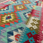202 x 73 cm | Afghan Kilim Runner - Khorasan Rugs