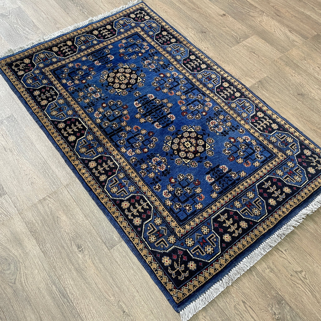 Fine Afghan Khal Muhammadi Rug (Merino Wool)