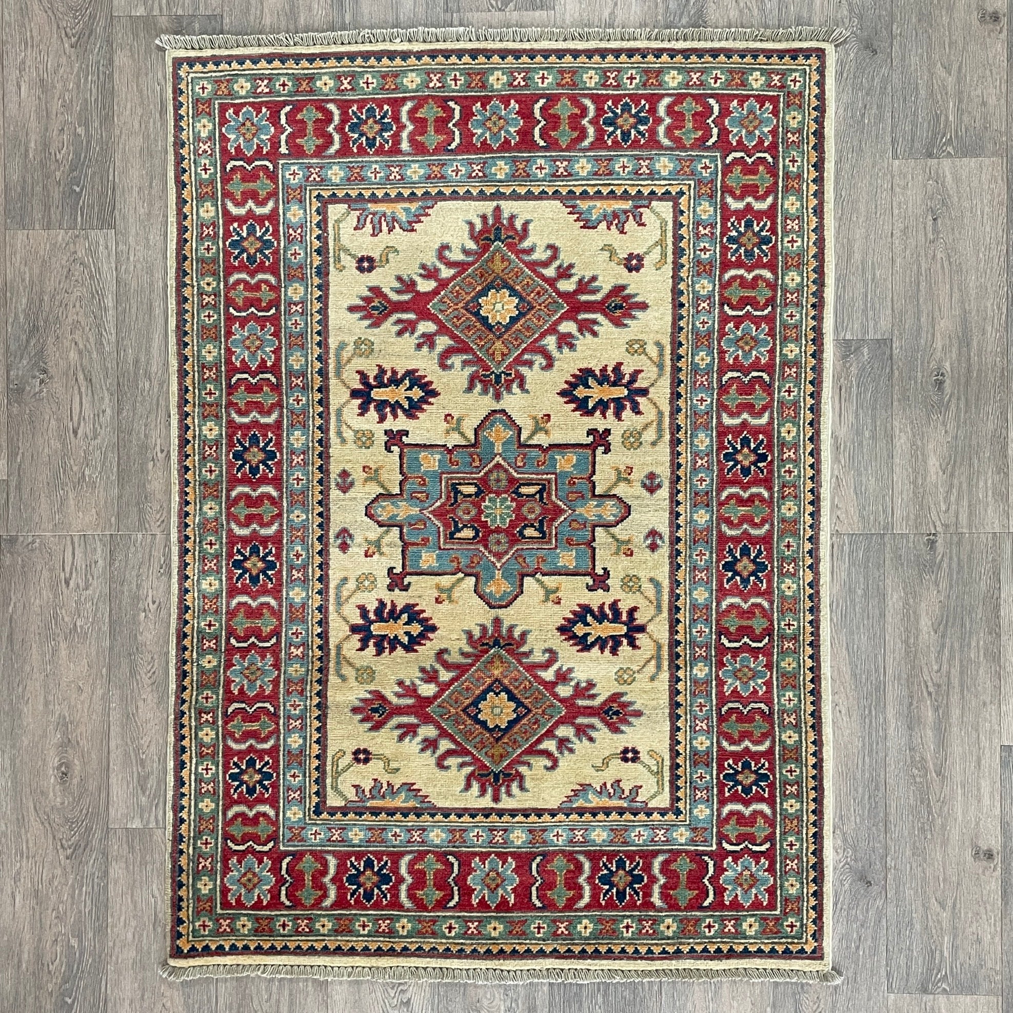 143 x 100 cm | Afghan Kazak Yakash Rug