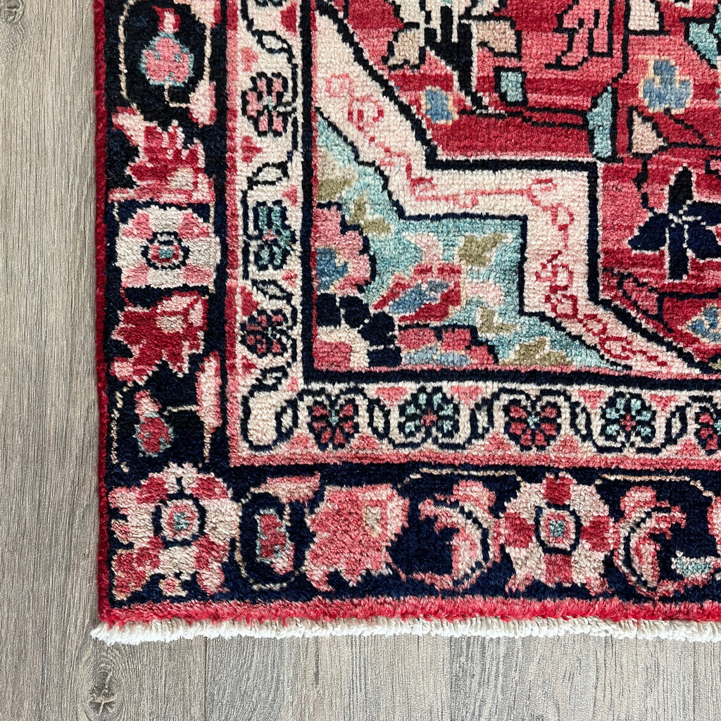Old Persian Mashhad Rug c. 1970