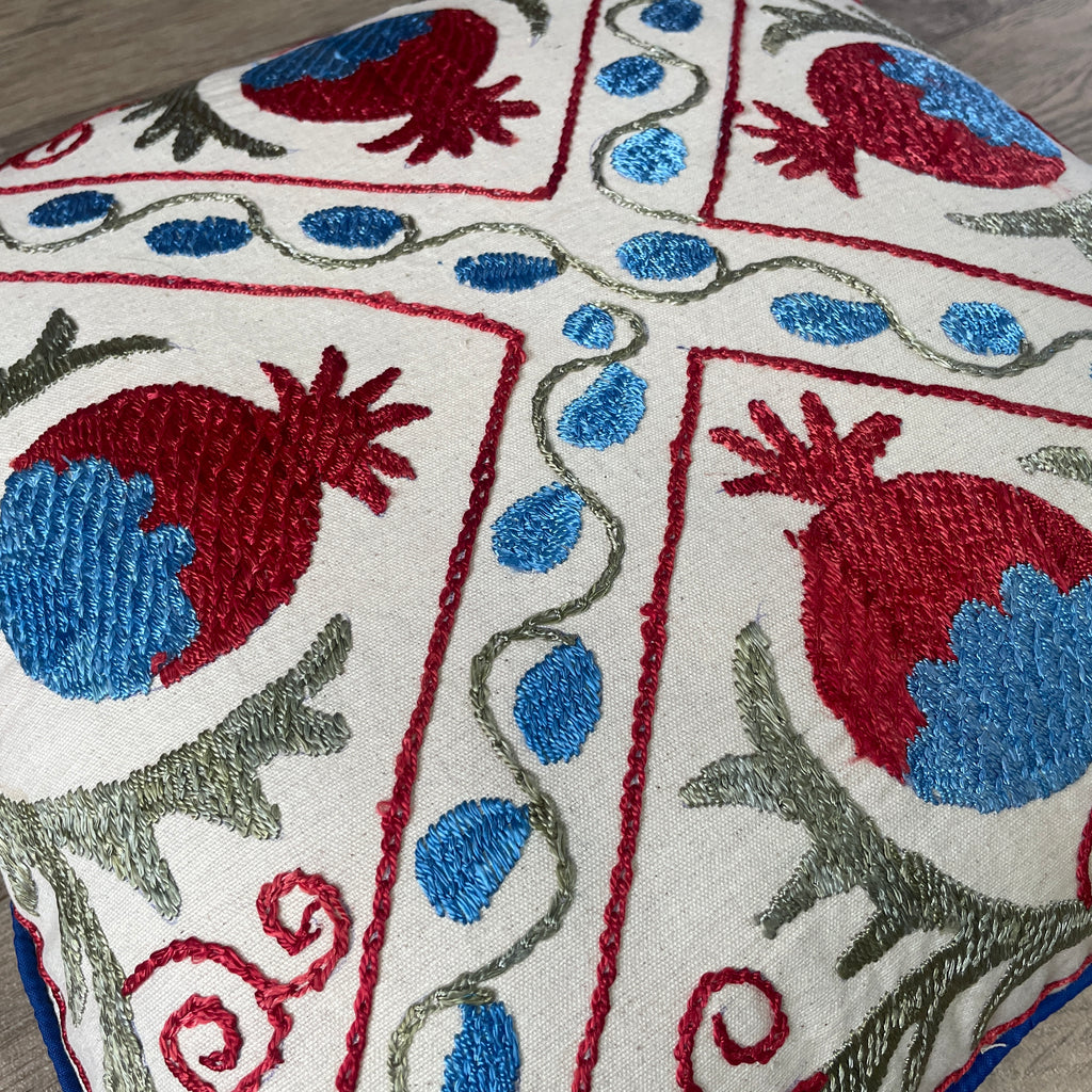 Uzbek Suzani Cushion Cover