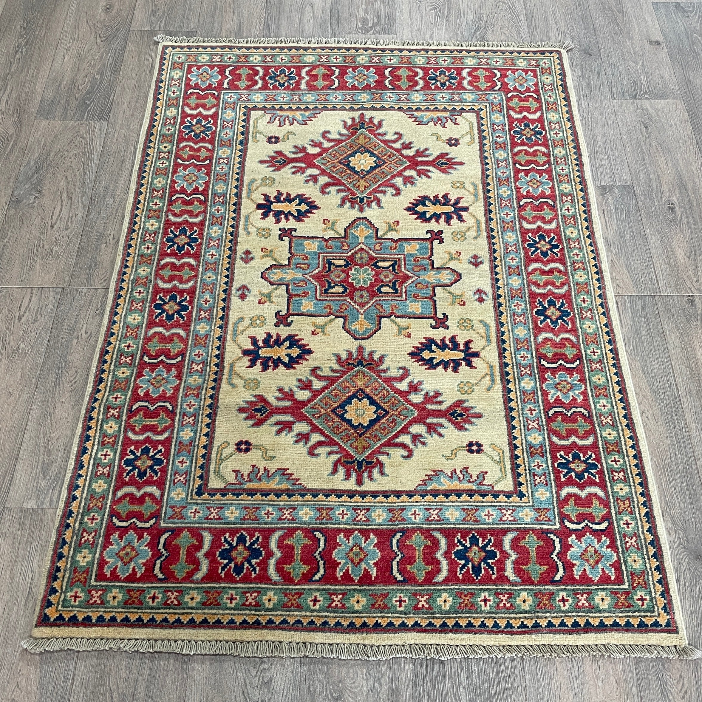 143 x 100 cm | Afghan Kazak Yakash Rug