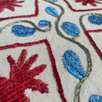 Uzbek Suzani Cushion Cover