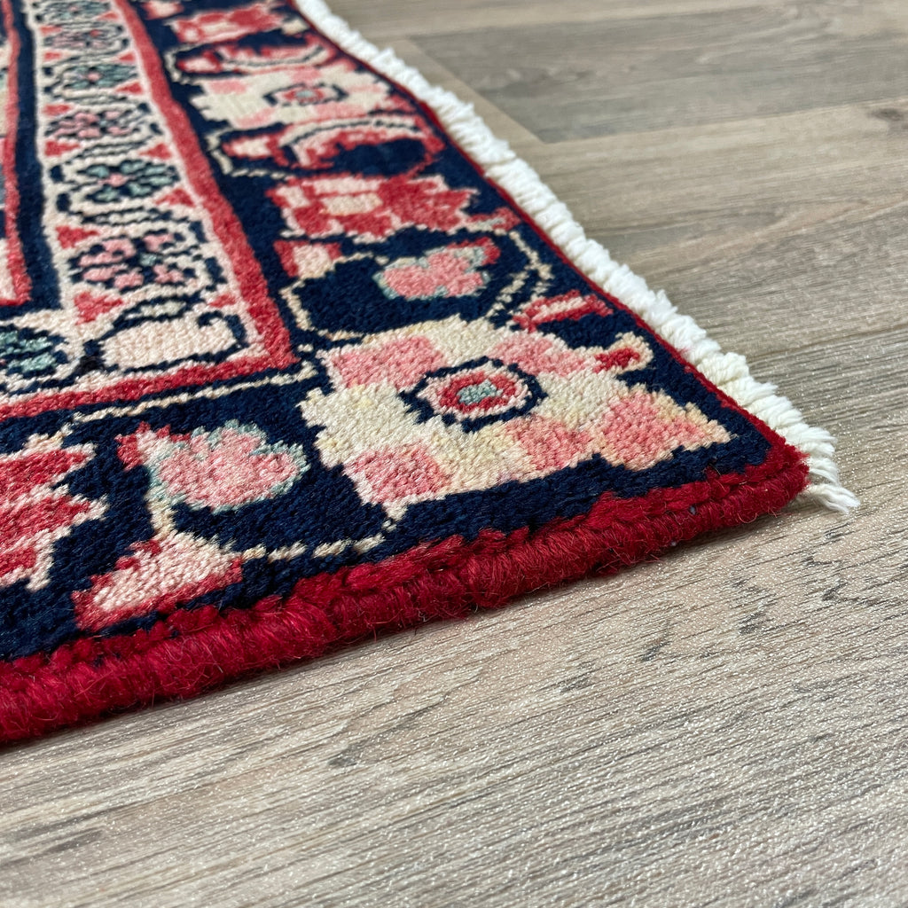 Old Persian Mashhad Rug c. 1970