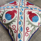 Uzbek Suzani Cushion Cover