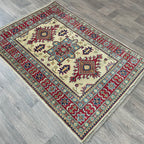 143 x 100 cm | Afghan Kazak Yakash Rug