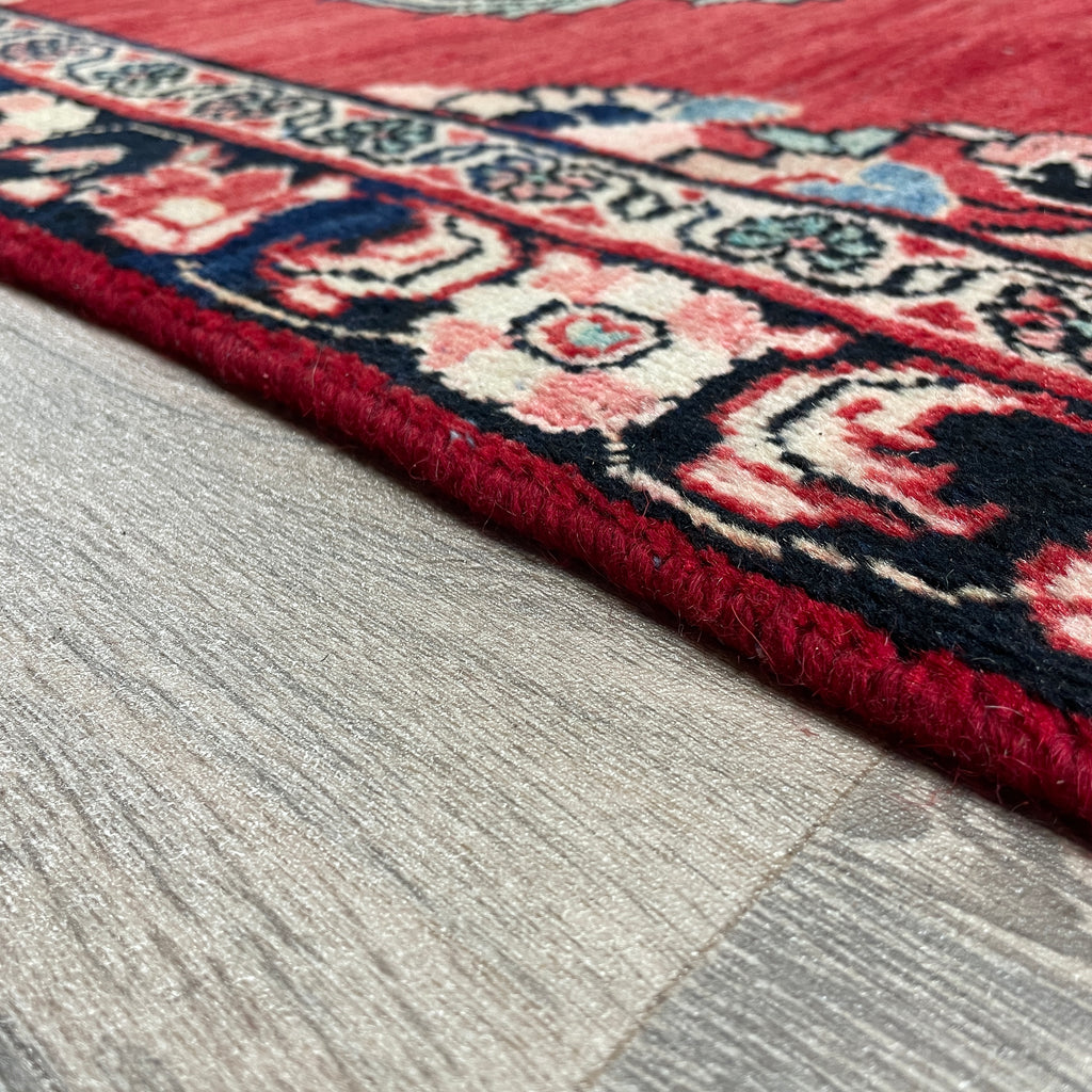 Old Persian Mashhad Rug c. 1970